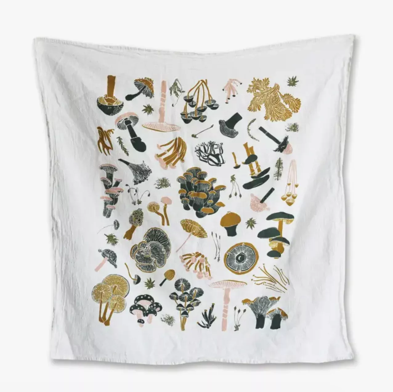Mosses + Mushrooms Kitchen Towel