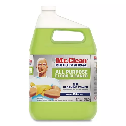Mr. Clean 02621 1 Gallon Finished Floor Cleaner - Lemon Scent