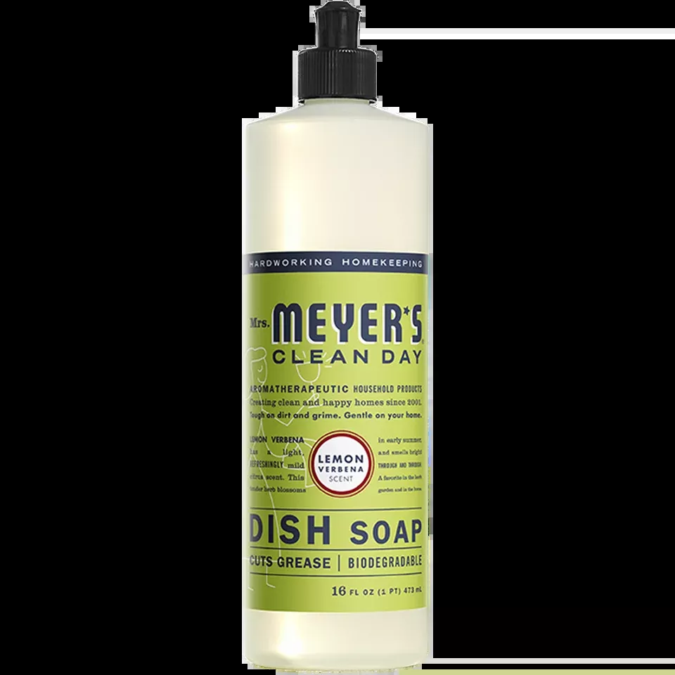 Mrs. Meyer's Lemon Verbena Dish Soap – 16oz