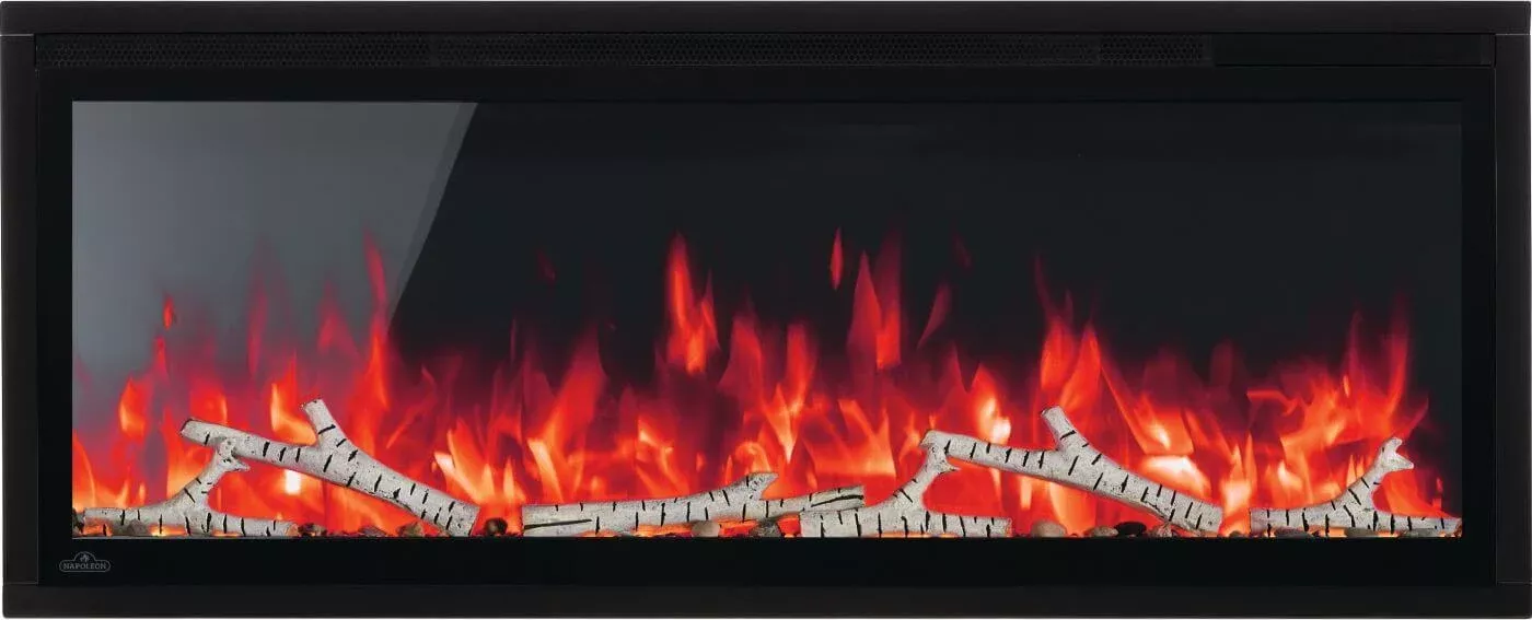 Napoleon Entice 42 Wall Mount Recessed Electric Fireplace | NEFL42CFH-1