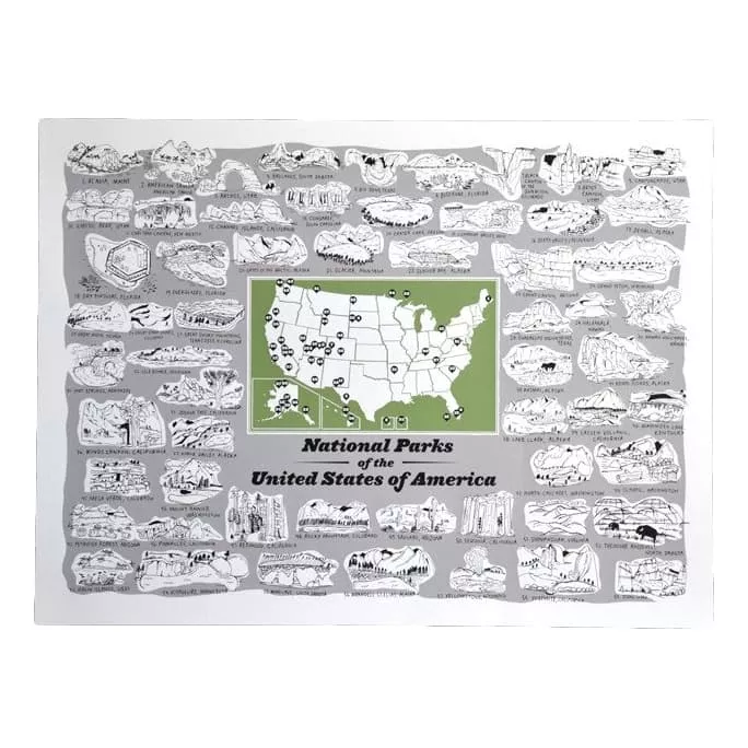 National Parks Print
