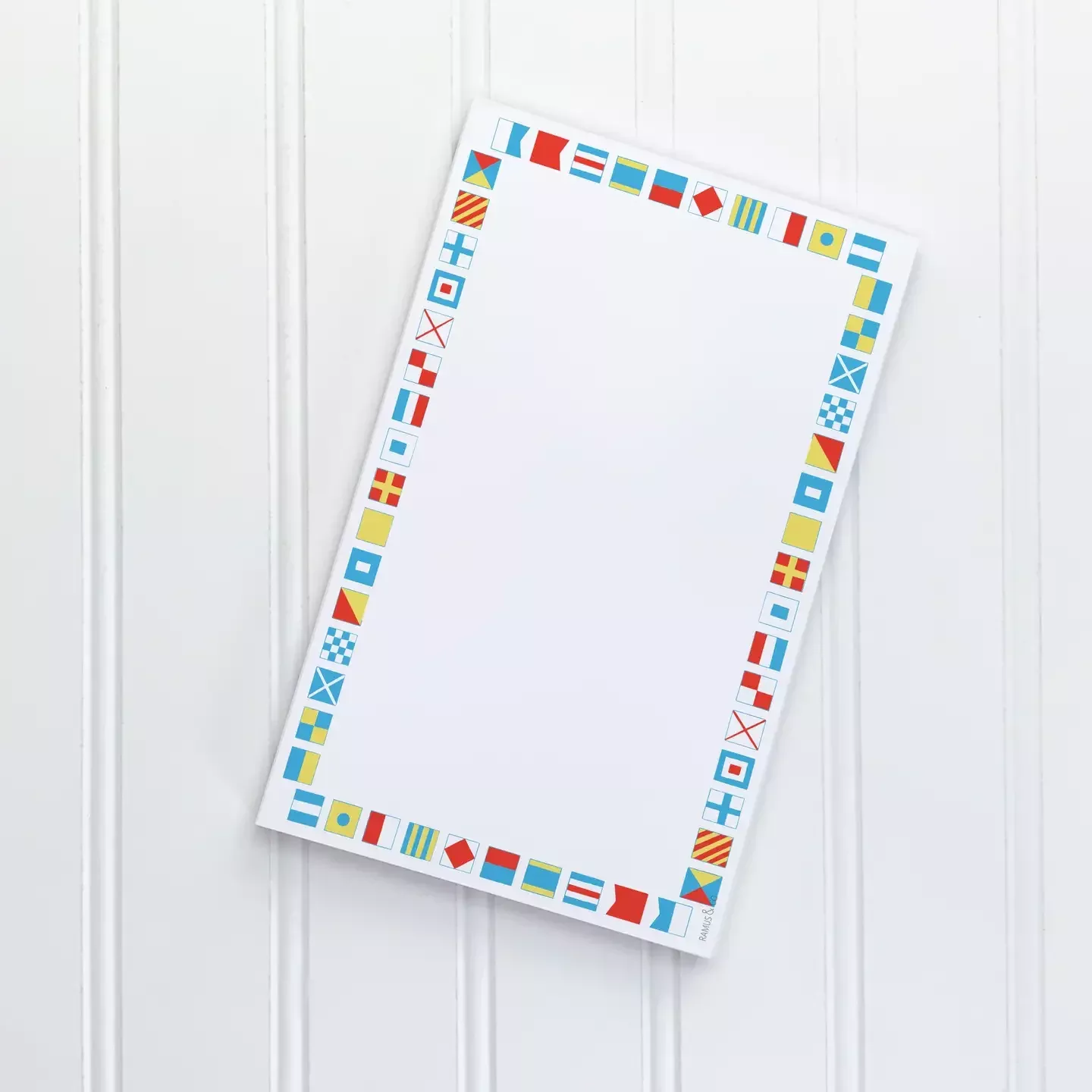 Nautical Alphabet Flags Notepad