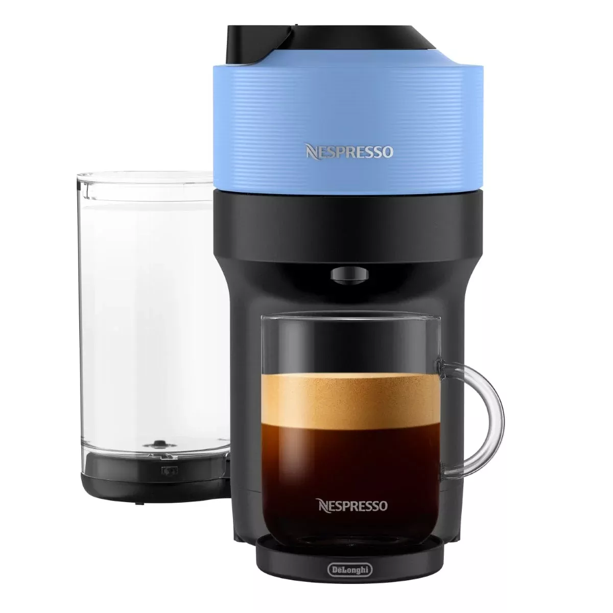 Nespresso Vertuo Pop+ Coffee and Espresso Machine by De'Longhi ENV92A (Pacific Blue)