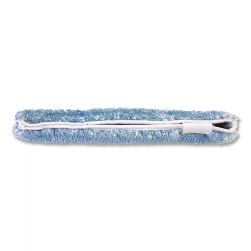 Nexstep Commercial Products 96154-R MaxiPlus Combo Window Washer and Squeegee Microfiber Replacement Sleeve, 15.5-in Wide, Blue