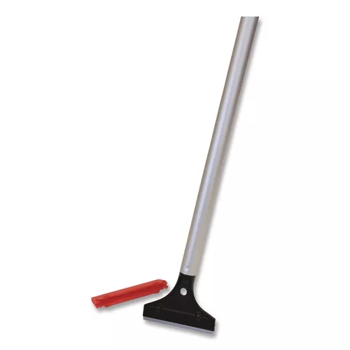 Nexstep Commercial Products 96552 MaxiPlus Window and Floor Scraper, 4-in Blade Width, 48-in Handle Length