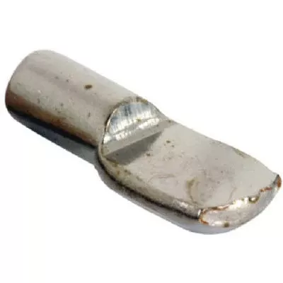 Nickel Plated Shelf Support Pegs – 5mm-Dia. – Pack of 8