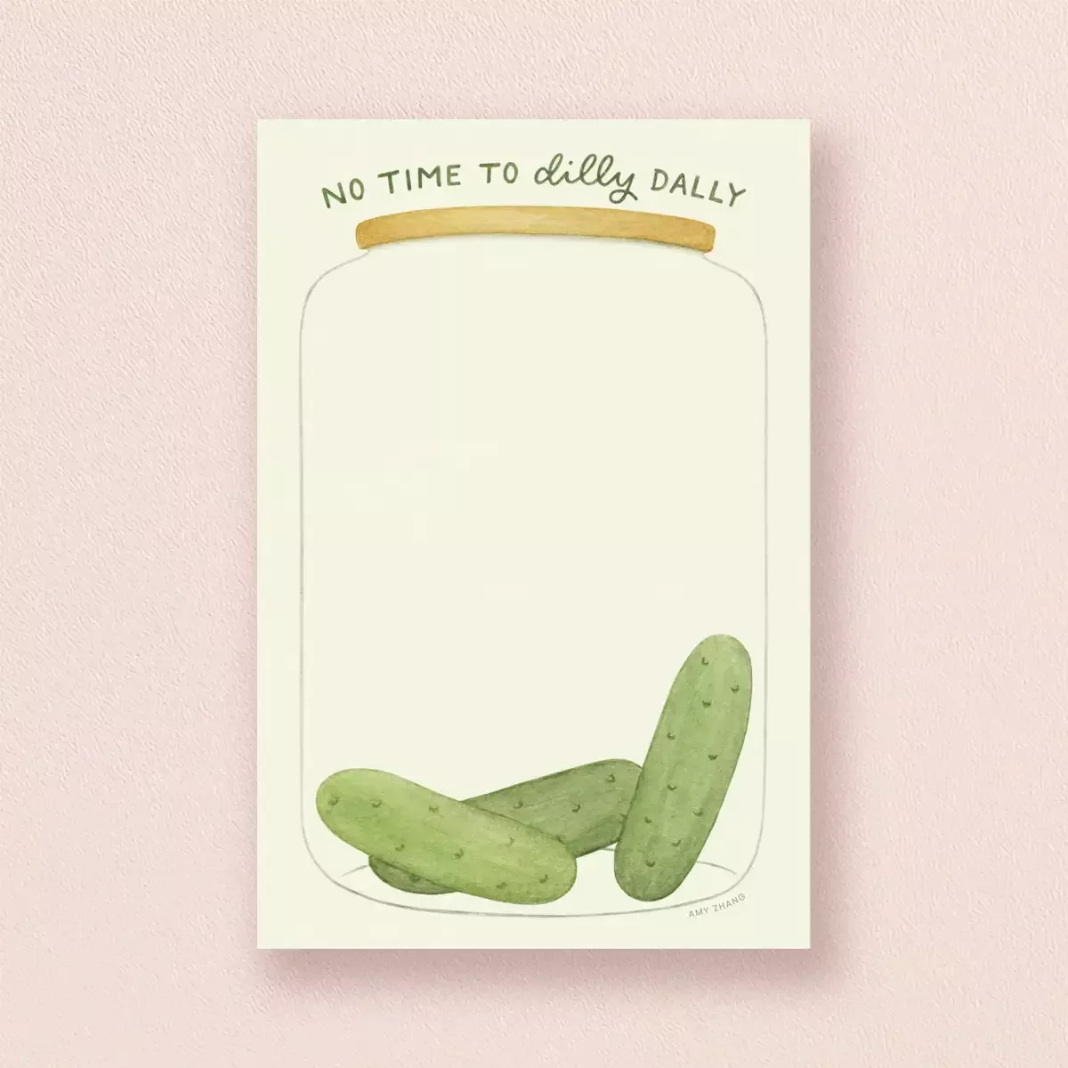 No Time To Dilly Dally Notepad