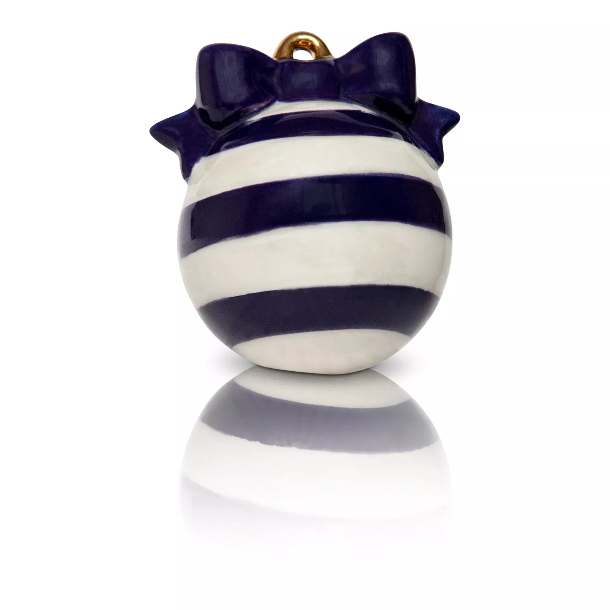 Nora Fleming Mini Deck the Halls Blue Ornament