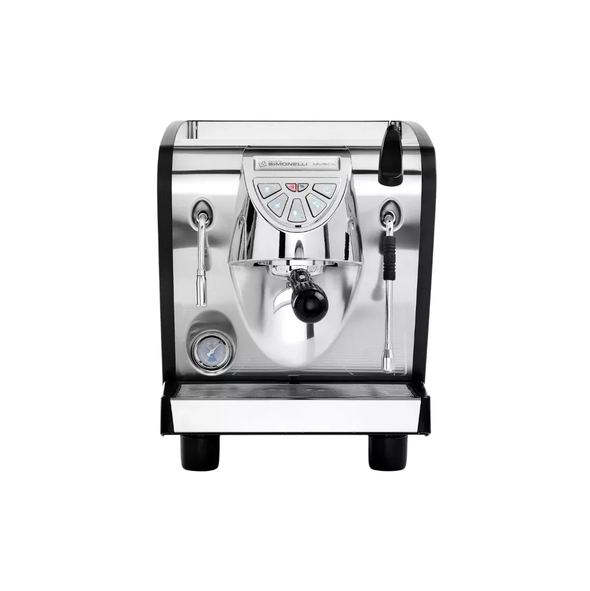 Nuova Simonelli Musica Semi-Automatic Espresso Machine (Stainless Steel with Black Trim)