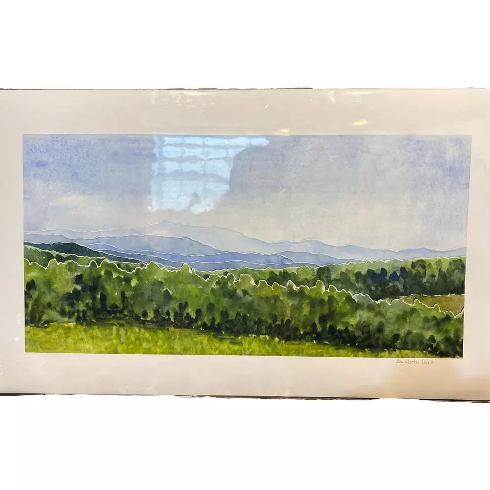 Oak Hill Balcony 14x24 Print