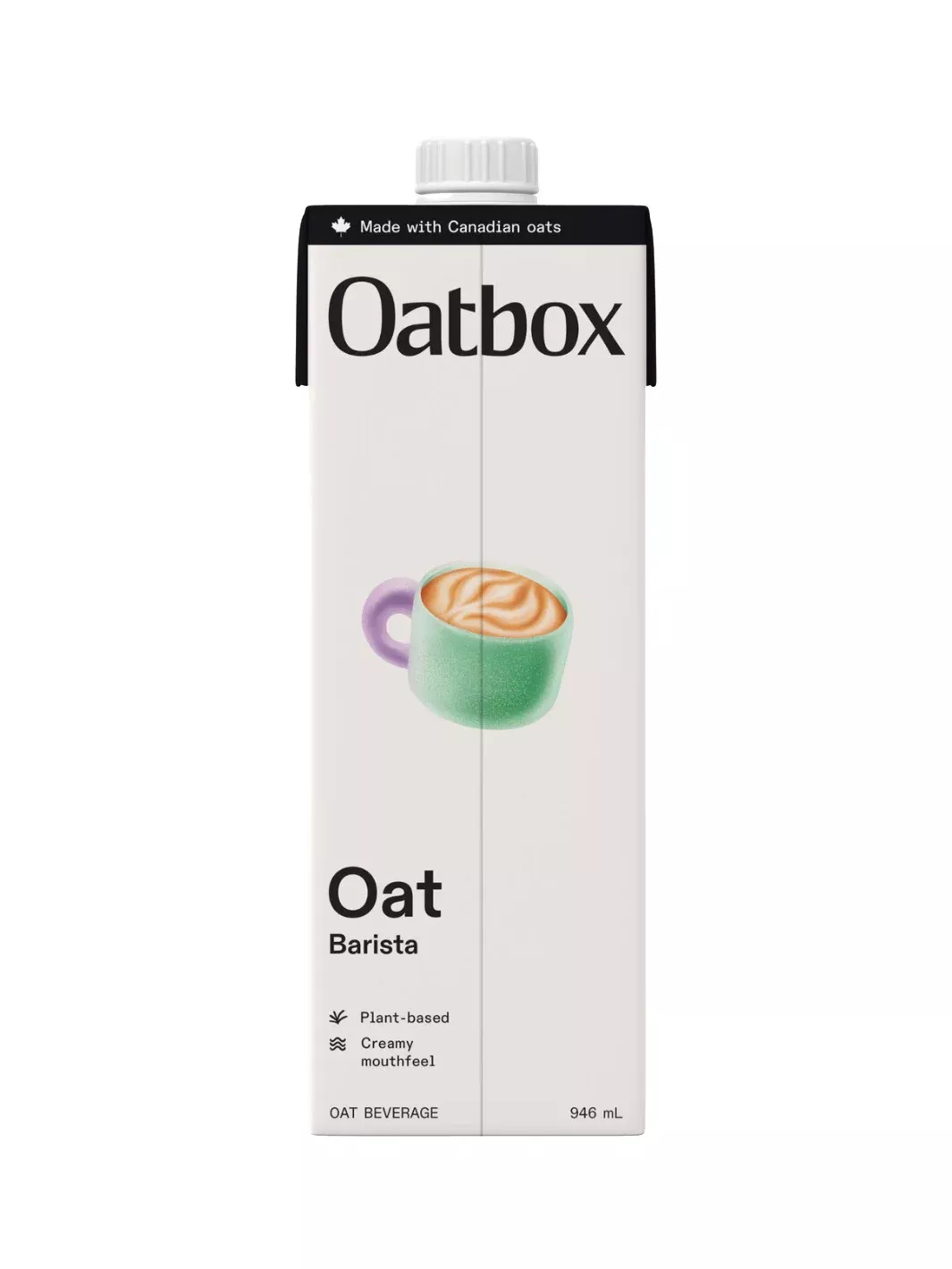 OATBOX Barista Oat Beverage (946ml/32oz)