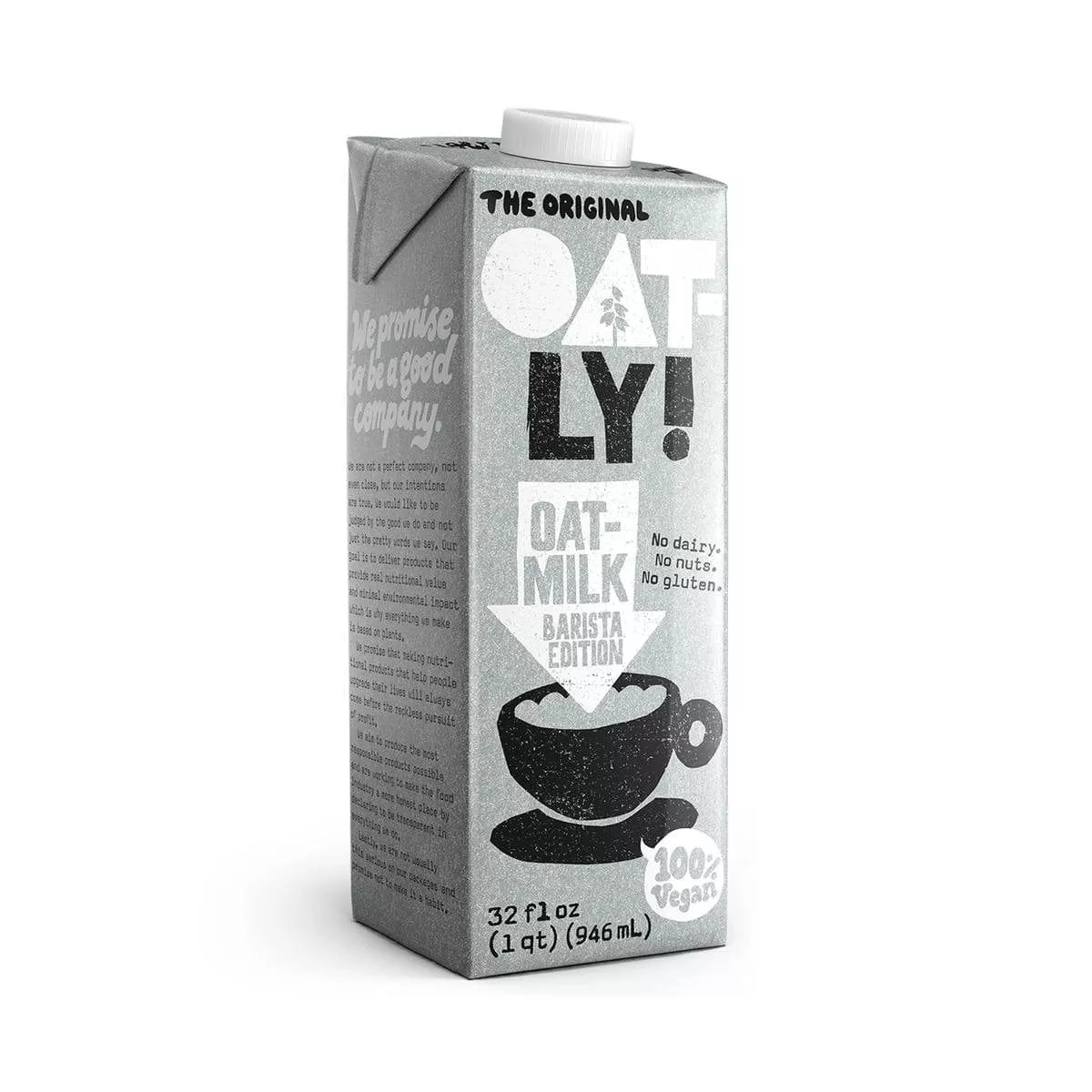 Oatly Barista Oat Milk (Case of 12)