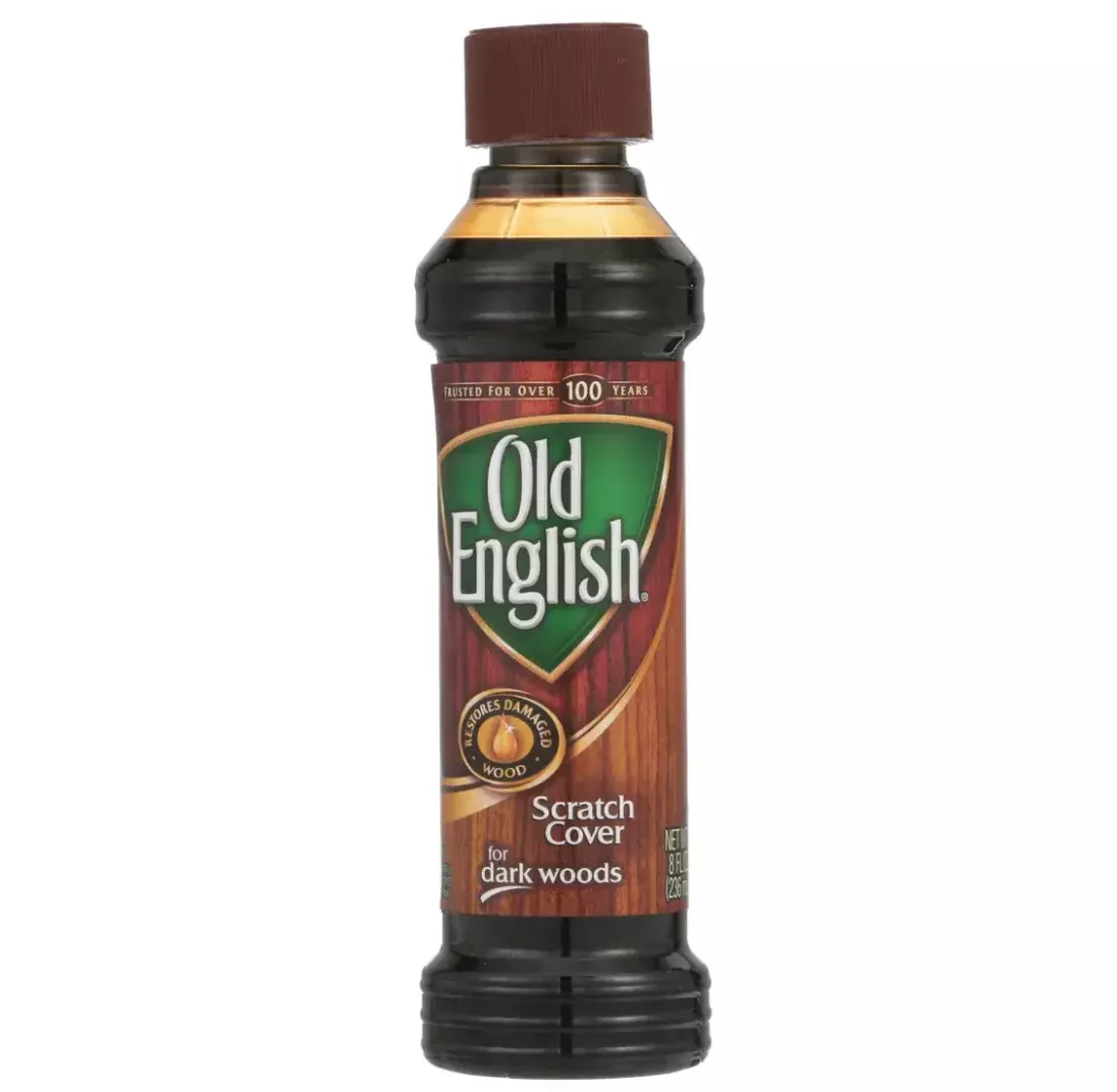 Old English Liquid Scratch Cover For Dark Wood – 8-oz.