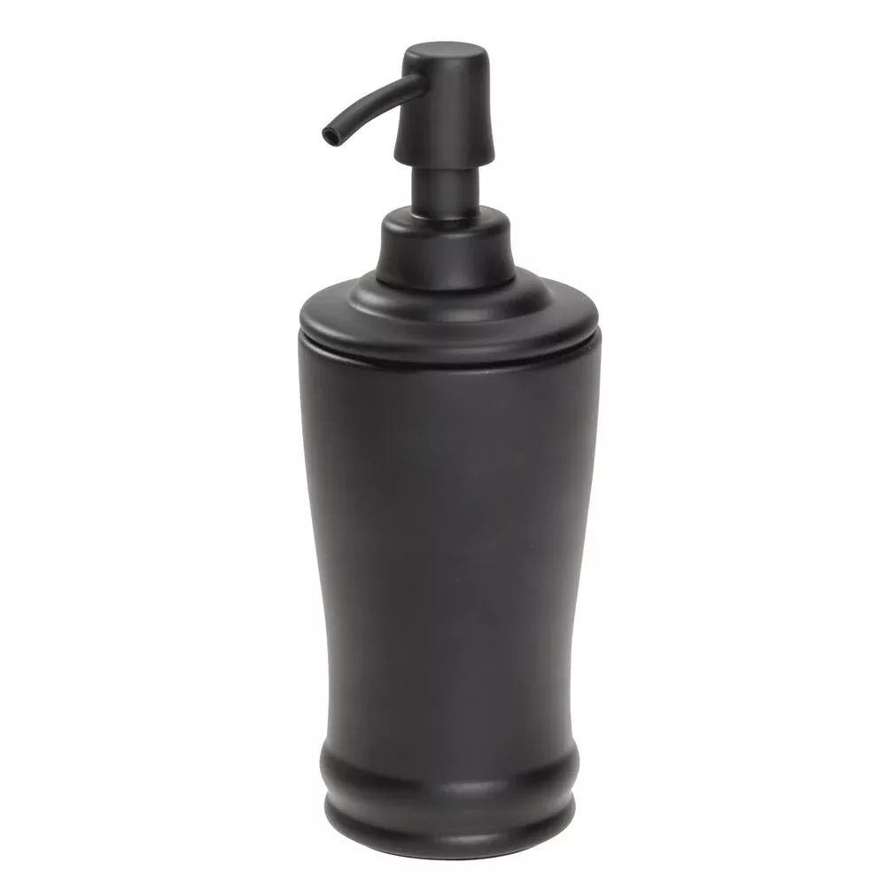 Olivia Tall Soap Pump Matte Black