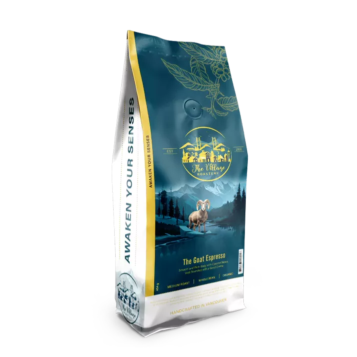 Organic Goat Espresso Beans 2lb (Espresso 4)