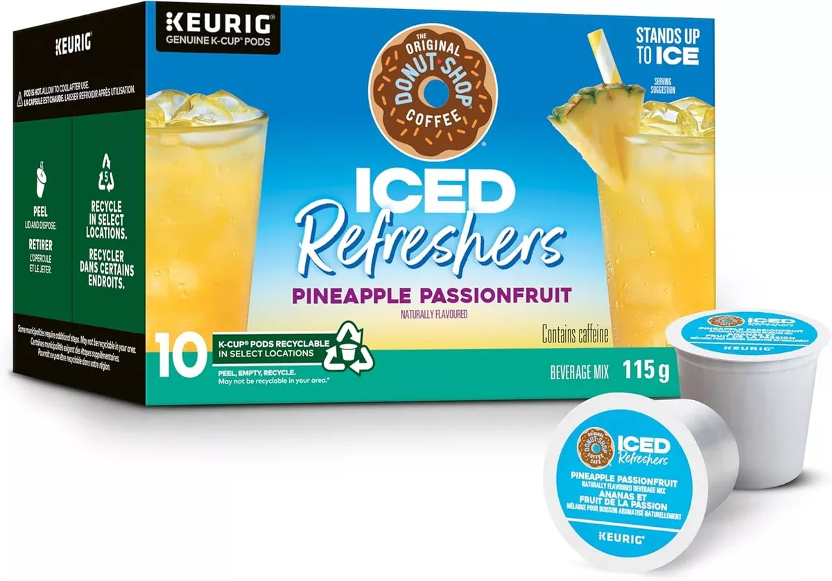 The Original Donut Shop - Pineapple Refresher Brew Over Ice 10 Pack