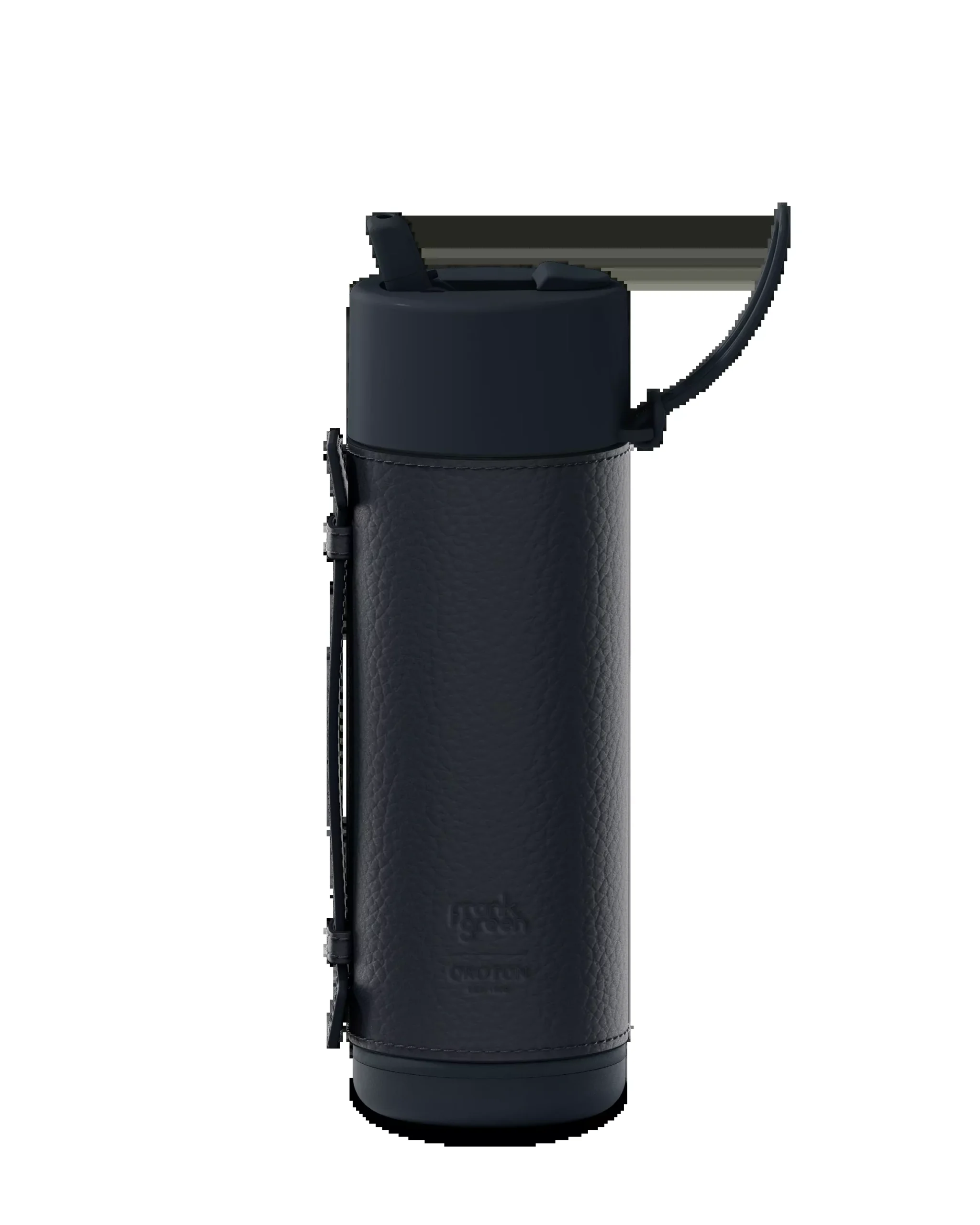 Oroton Leather Sleeve + Ceramic- 20oz / 595ml (Block Colour)