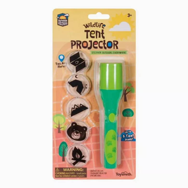Outdoor Discovery Wildlife Tent Projector Flashlight