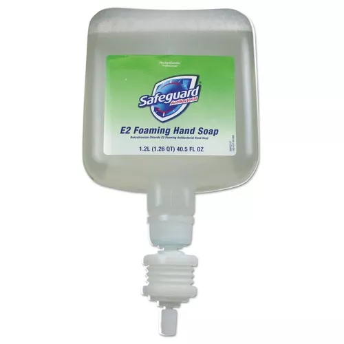 P&G Pro 47434 1,200 mL Antibacterial E-2 Formula Foam Hand Soap Refill - Unscented (4/Carton)