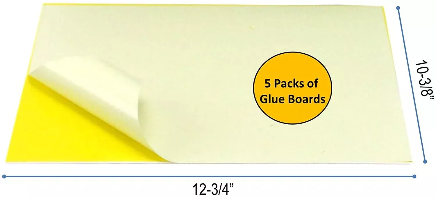 Pack of 5 Type M Replacement Sticky Glue Boards for FT-1M18