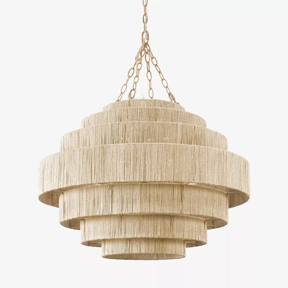 Palecek Everly Chandelier in Natural