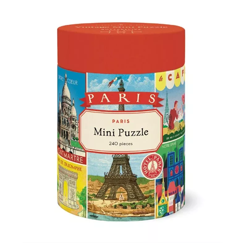 Paris Mini Puzzle 240-Piece Jigsaw Puzzle