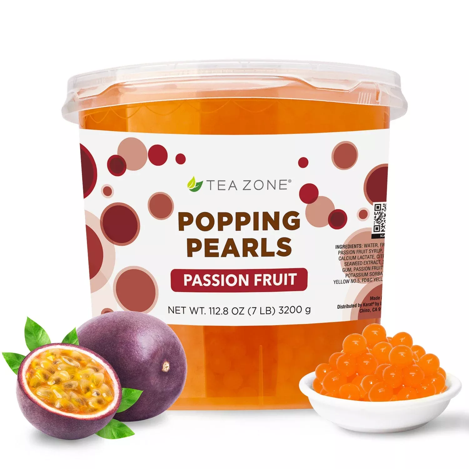 Passion Fruit POPPING PEARLS™ - Jar (7 lb)