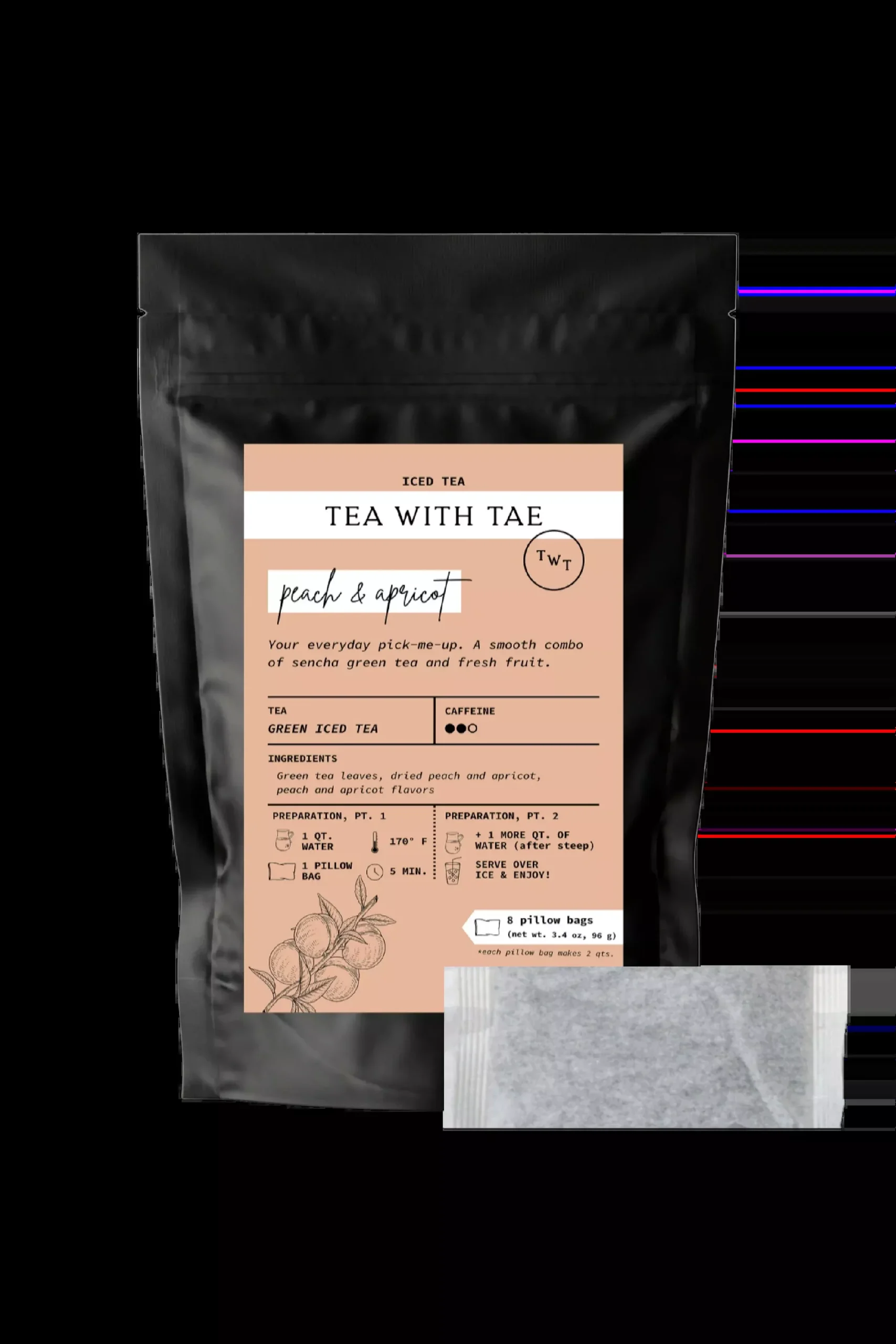 Peach & Apricot Iced Green Tea