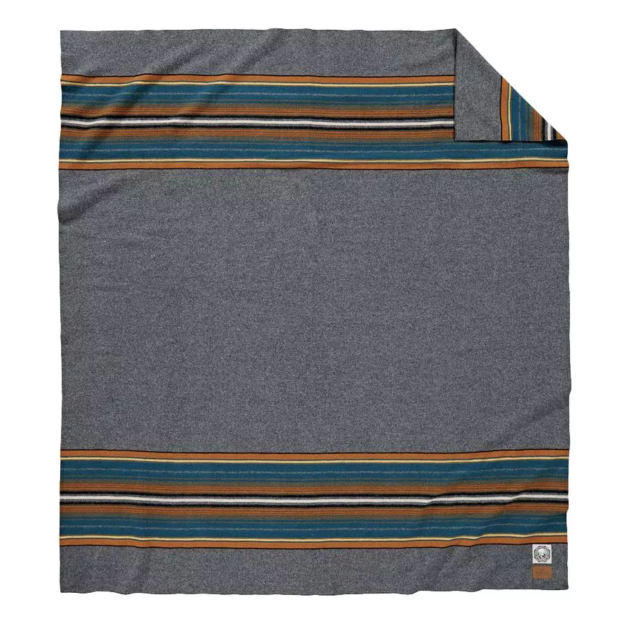 Pendleton Olympic National Park Bed Blanket - Twin Grey