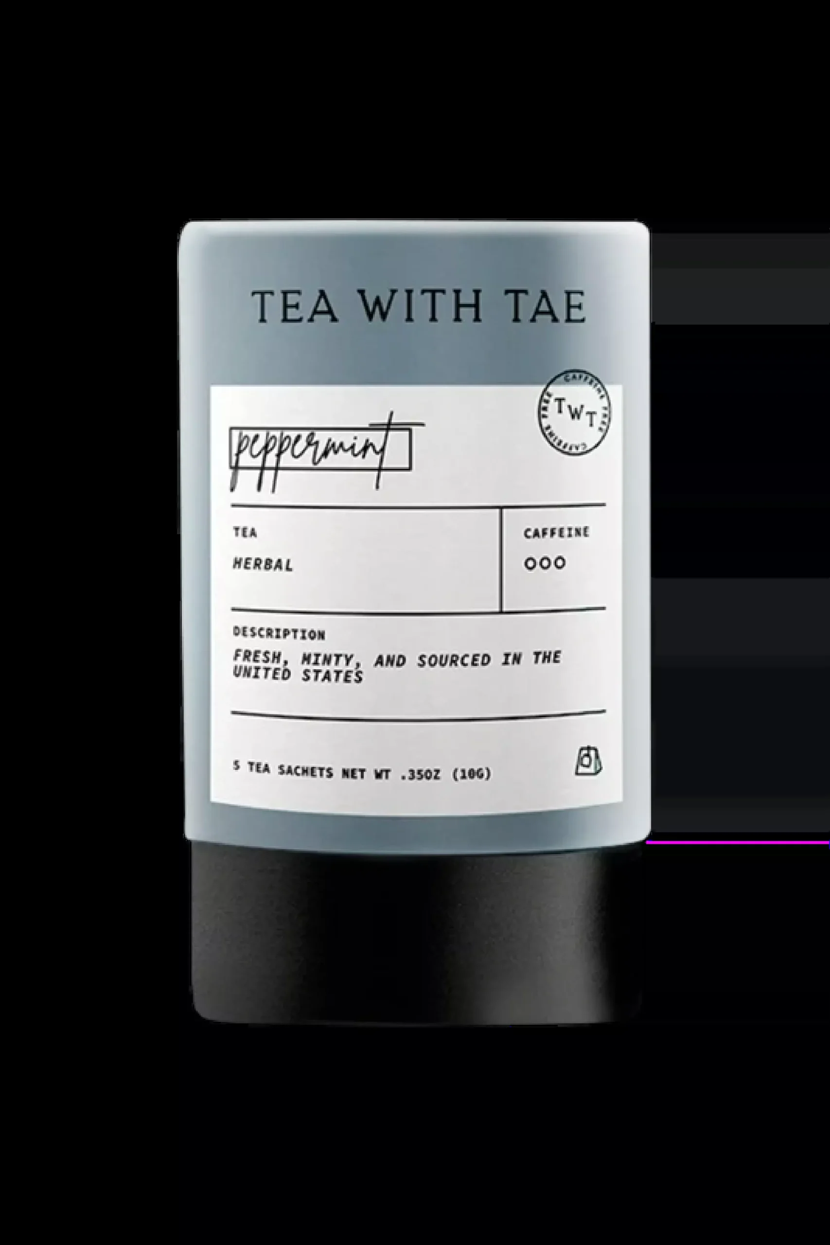 Peppermint Herbal Tea Mini Tube
