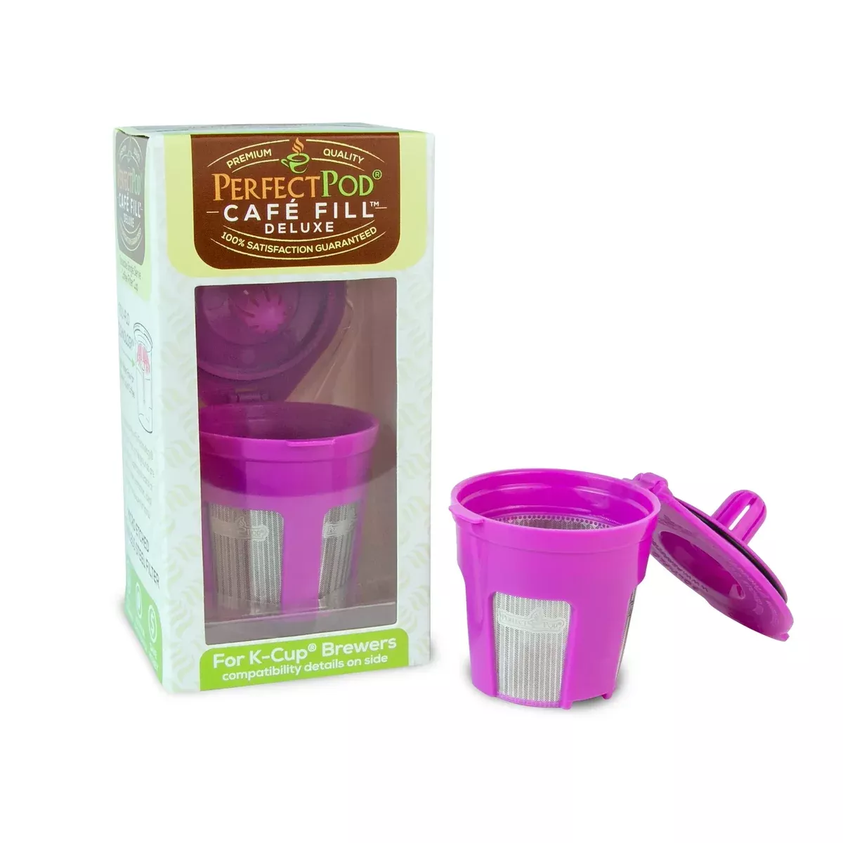 Perfect Pod - Café Fill 2.0 Deluxe Reusable Cup