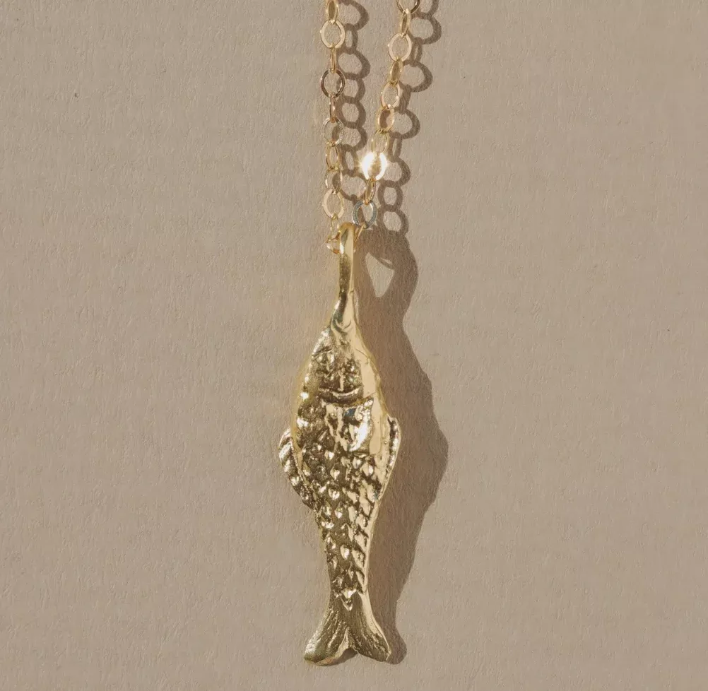 Pescadero Necklace - Gold Vermeil 18"
