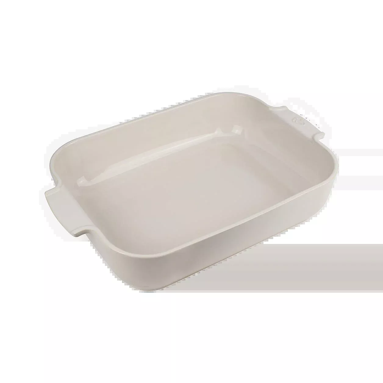 Peugeot Appolia Rectangular Ceramic Casserole Baking Dish – 10" – Ecru