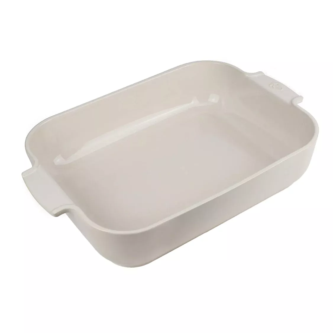 Peugeot Appolia Rectangular Ceramic Casserole Baking Dish – 12.5" – Ecru