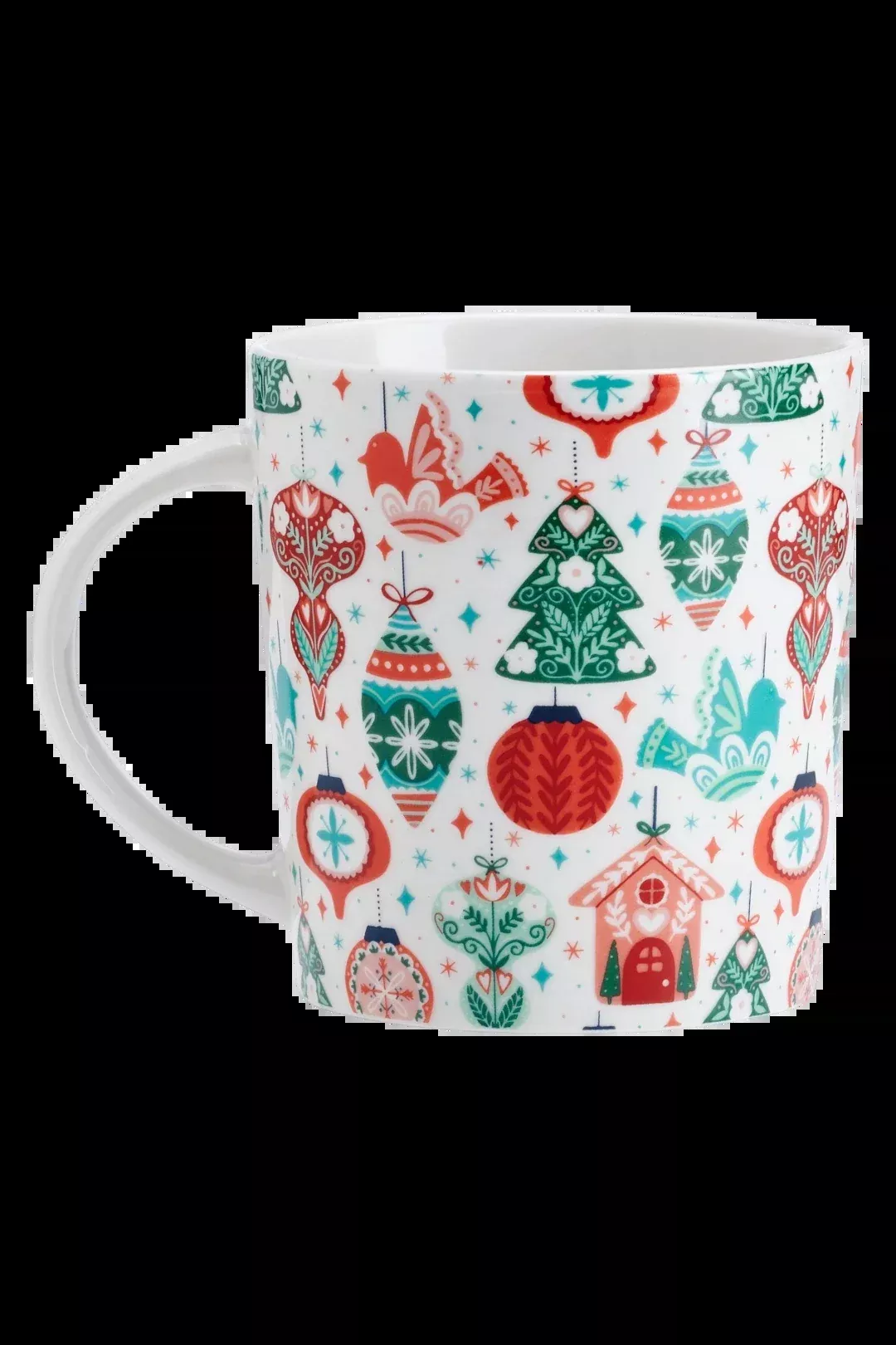 Pfaltzgraff Holiday Ornaments 18oz Porcelain Mug