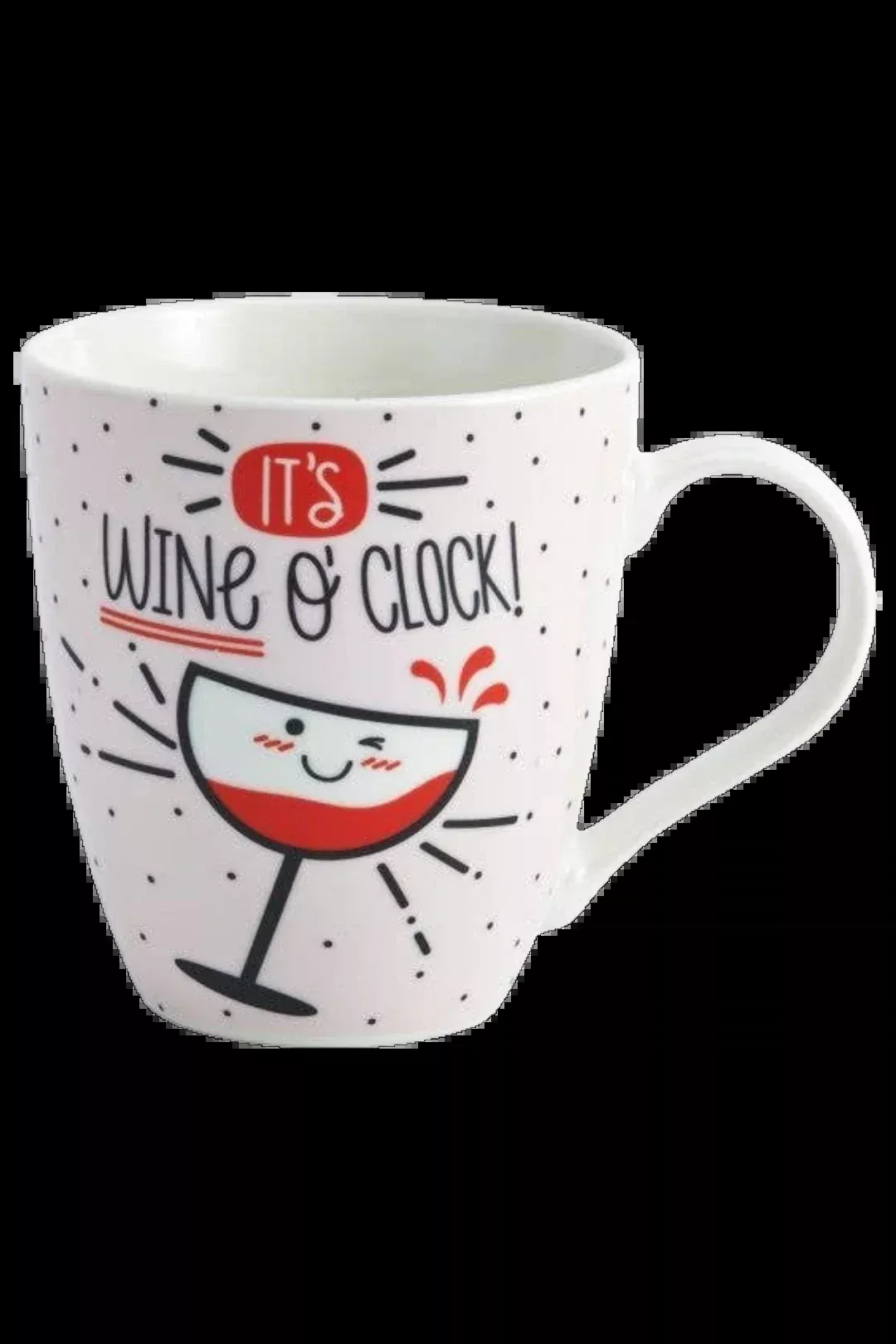 Pfaltzgraff “It’s Wine O’clock!” 18oz Porcelain Mug