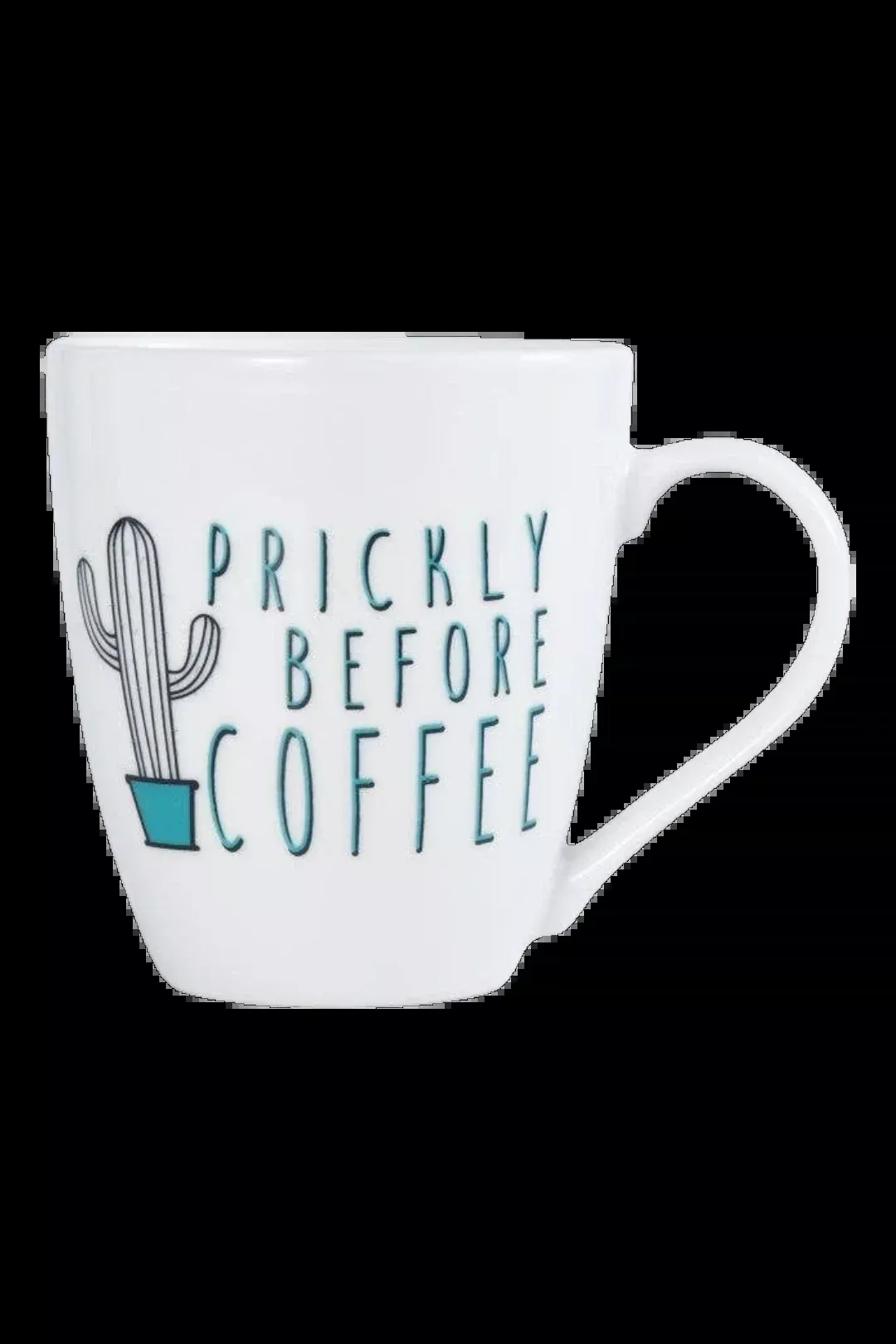 Pfaltzgraff “Prickly Before Coffee” 18oz Porcelain Mug