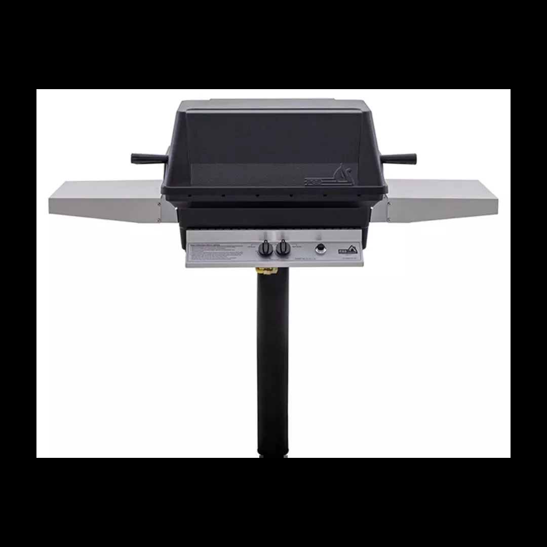 PGS A40 Cast Aluminum Gas Grill On In-Ground Post