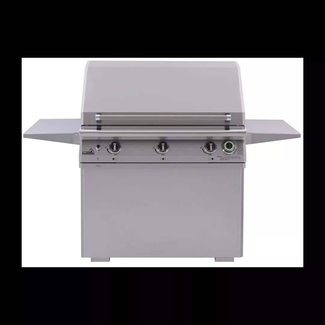 PGS Legacy Pacifica Gourmet 39-Inch Natural Gas Grill on Pedestal With Timer