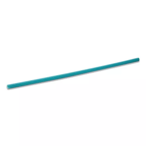 phade 511179 10.25 in. PHA Wrapped Marine Biodegradable Straws - Ocean Blue (250/Box, 8 Boxes/Carton)