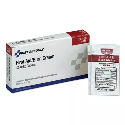 PhysiciansCare by First Aid Only 13-006 0.1 grams Burn Cream Packet First Aid Kit Refill (12/Box)