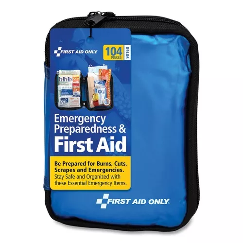 PhysiciansCare by First Aid Only 90168 Soft-Sided First Aid and Emergency Kit with Soft Fabric Case (1-Kit)