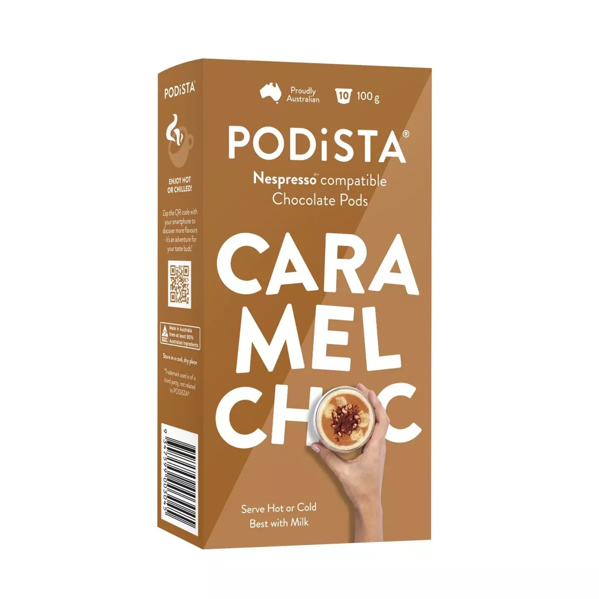 Podista - Caramel Hot Chocolate 10 Pack
