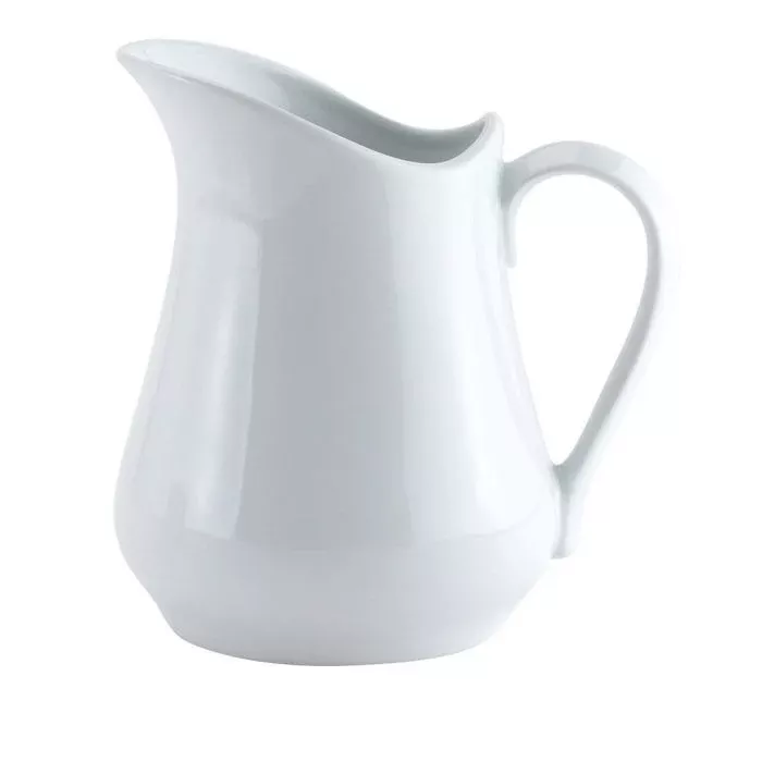 Porcelain Creamer Pitcher – 8oz