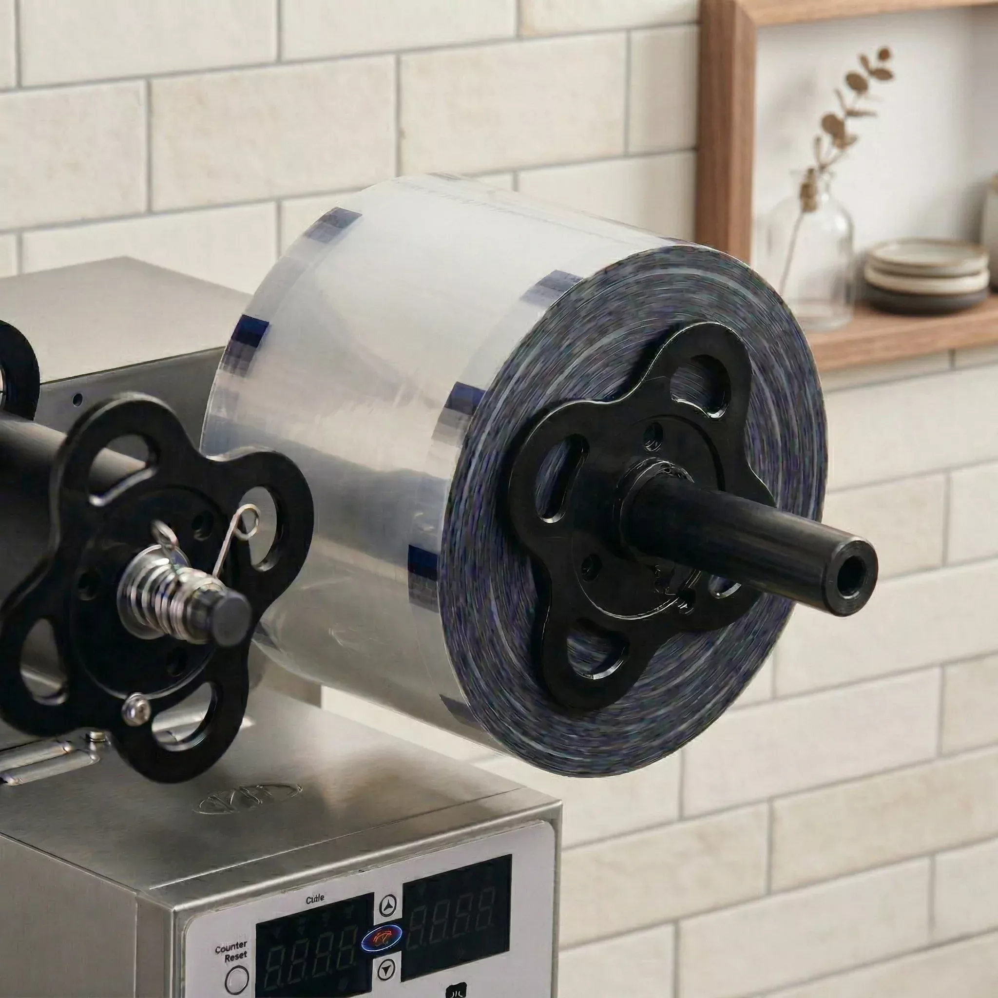 PP Plastic Sealing Film Roll (95mm), Clear - 1 roll