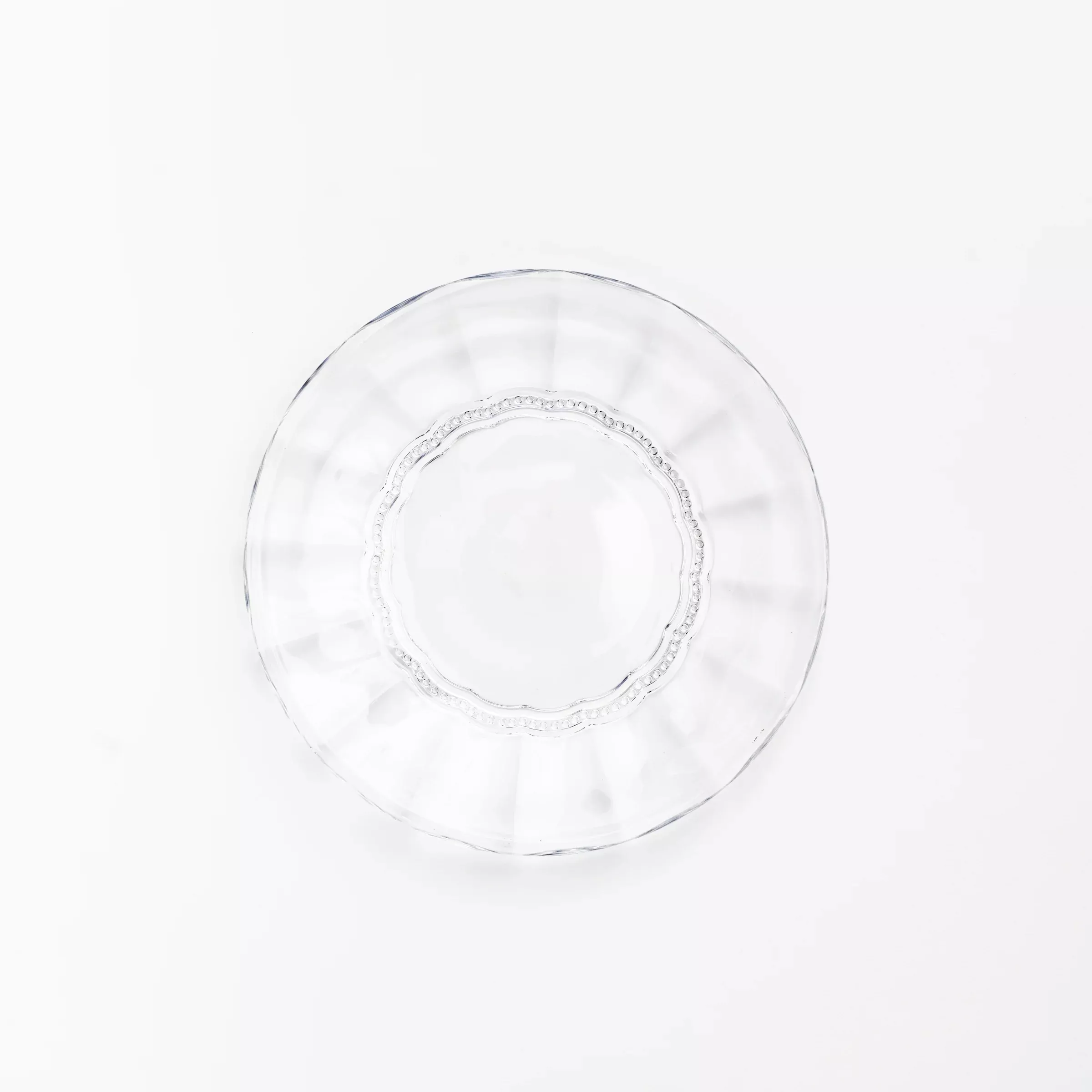 Pressed Glass Appetizer Plate