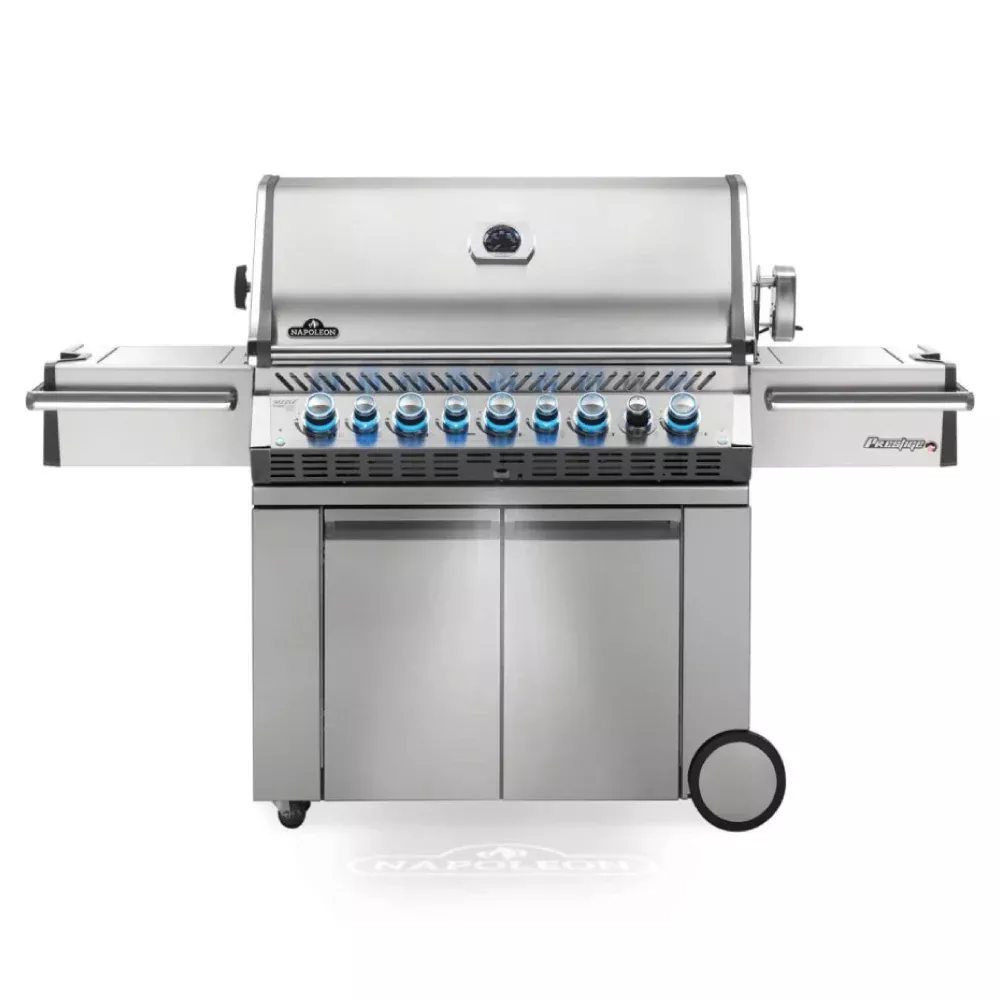 Prestige PRO™ 665 Natural Gas Grill with Infrared Rear and Side Burners, Stainless Steel***