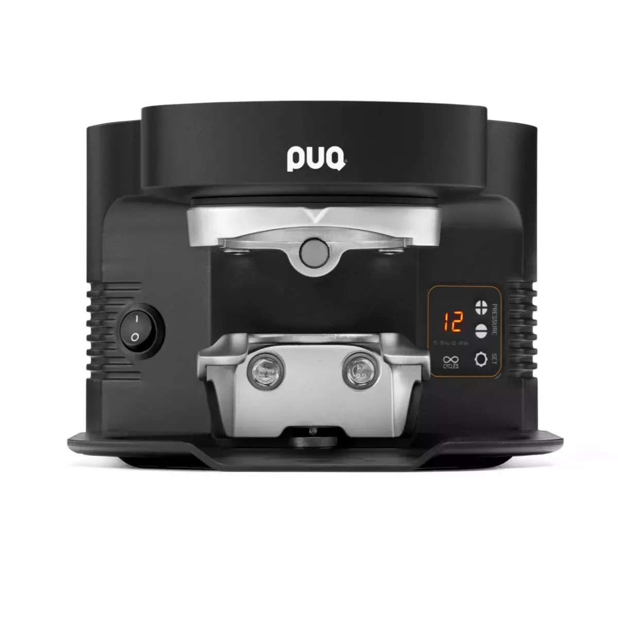 PUQpress M3 Integrated Tamper For Mahlkonig E65S & E65 GBW Grinders (Black)