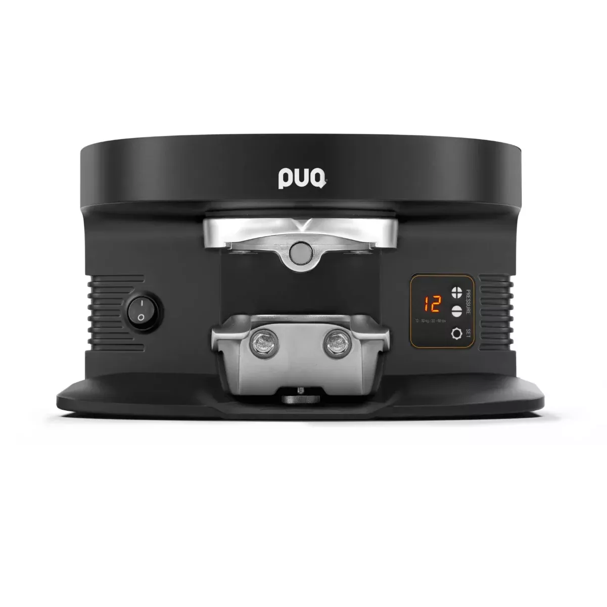 PUQpress M4 Integrated Tamper For Fiorenzato F64 & F83 Grinders (Black)