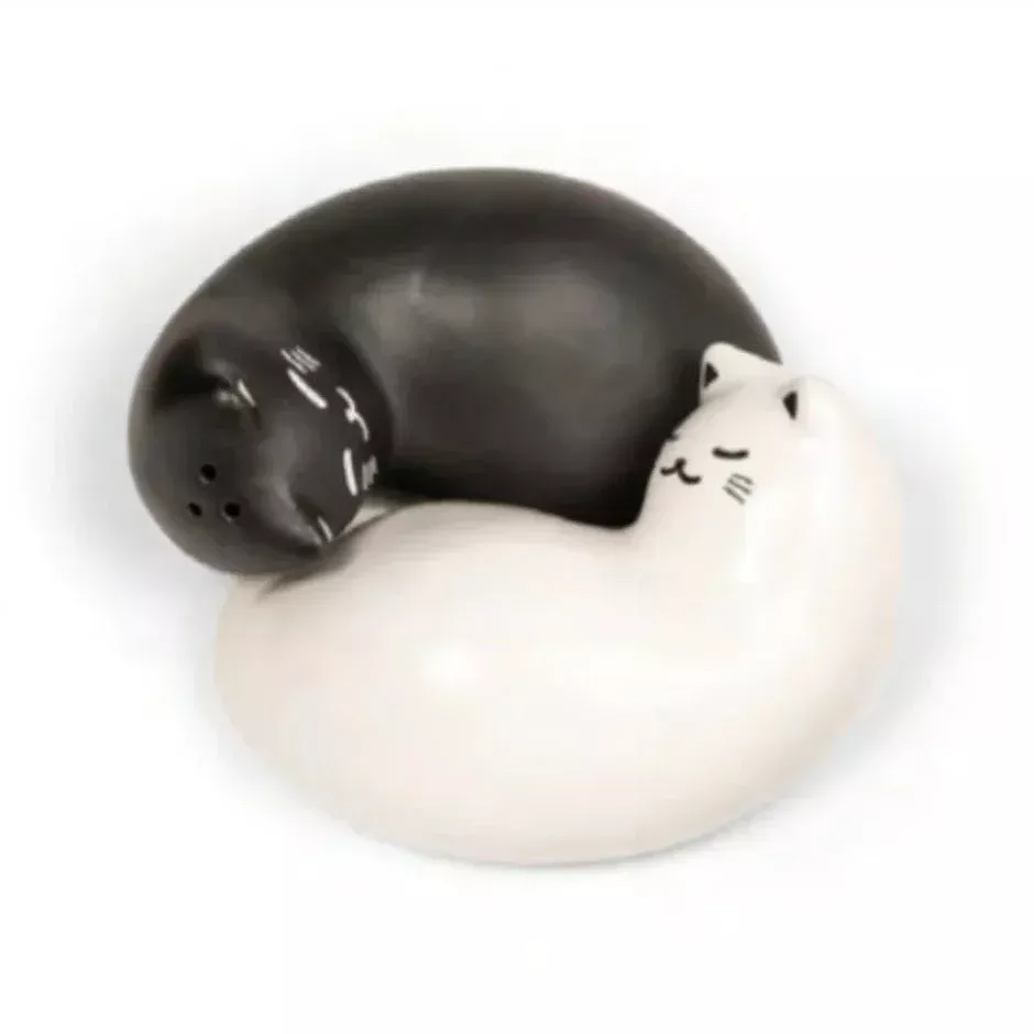Purrfect Ceramic Kitty Salt & Pepper Shakers